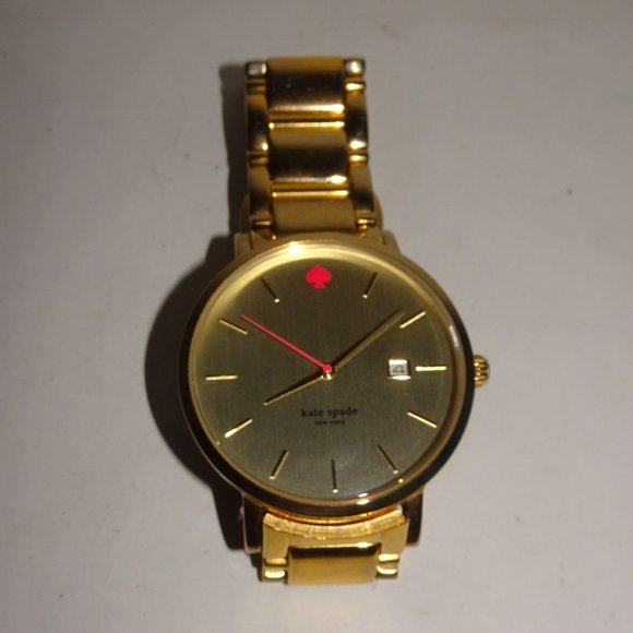 Kate Spade Gold Tone Live Colorfully Wristwatch main image 8